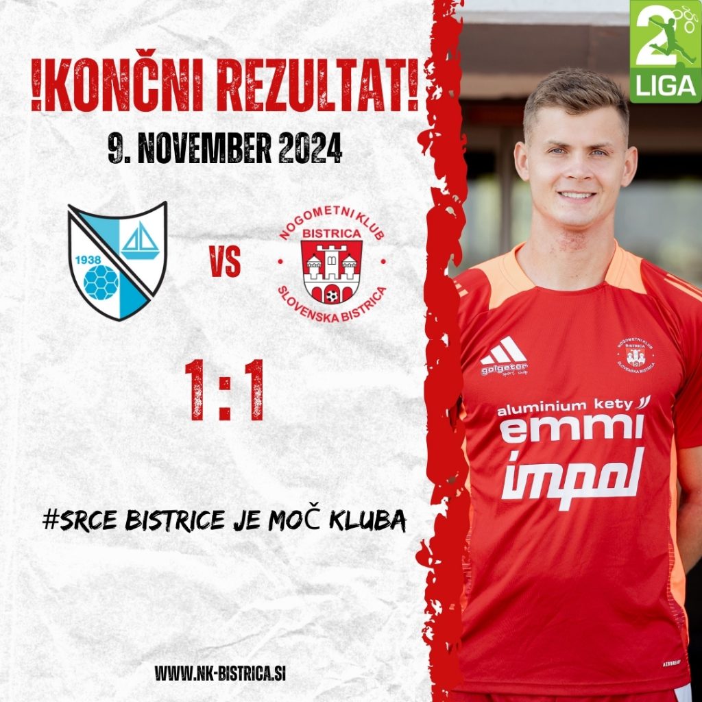 Remi v Dekanih: Bistrica osvojila točko na zahtevnem gostovanju
