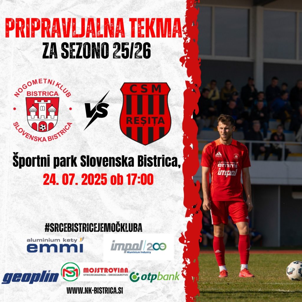 Romunski izziv za Bistrico: prihaja CSM Reșița