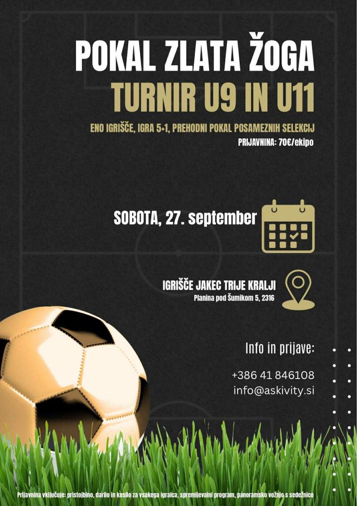 Pokal zlata žoga – turnir U9 in U11