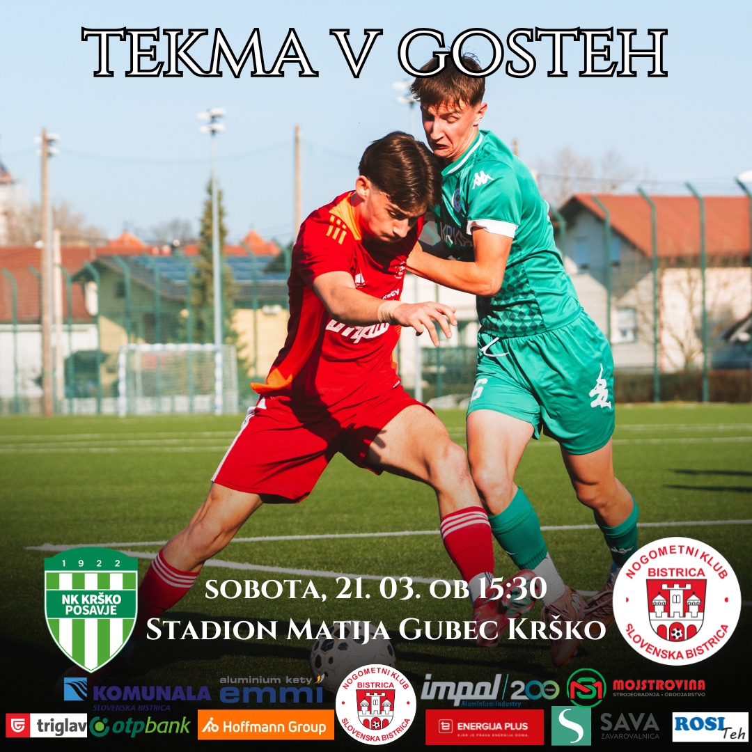 BISTRIČANI NA ZAHTEVNO GOSTOVANJE V KRŠKO