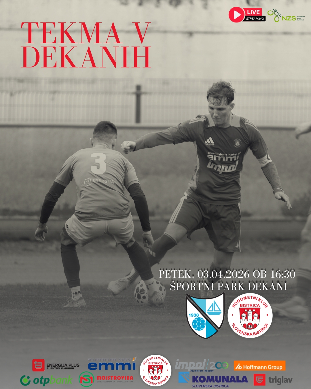 Jadran Dekani – NK Kety Emmi & Impol Bistrica | Napoved tekme